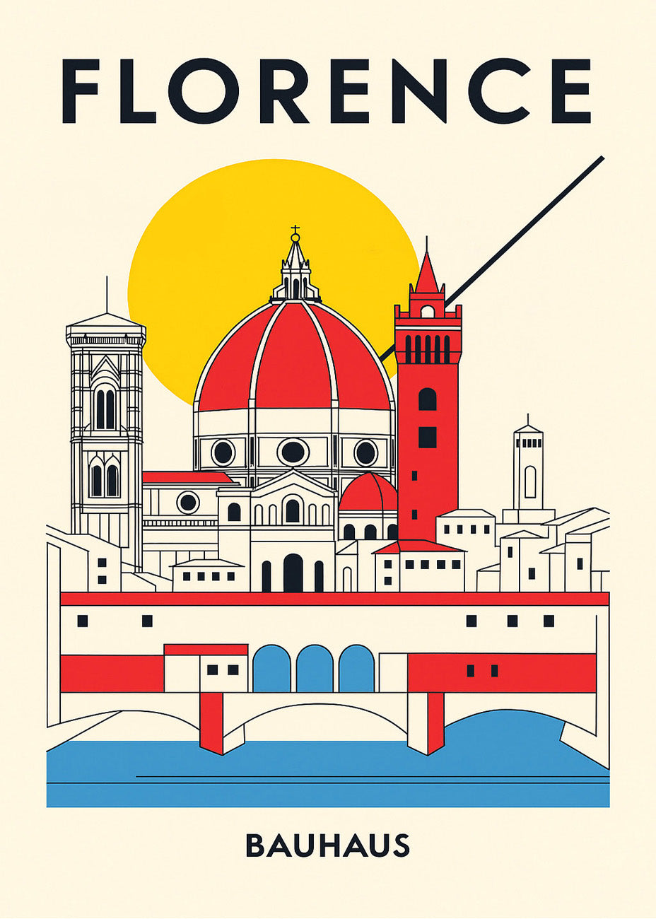 Cuadro Florence Poster Bauhaus