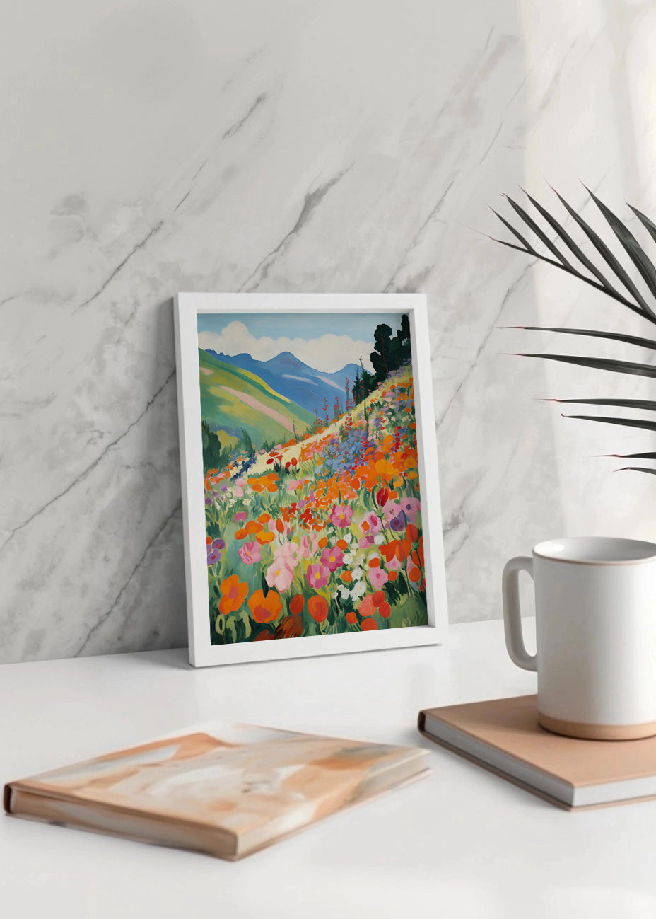 Cuadro Flower hills
