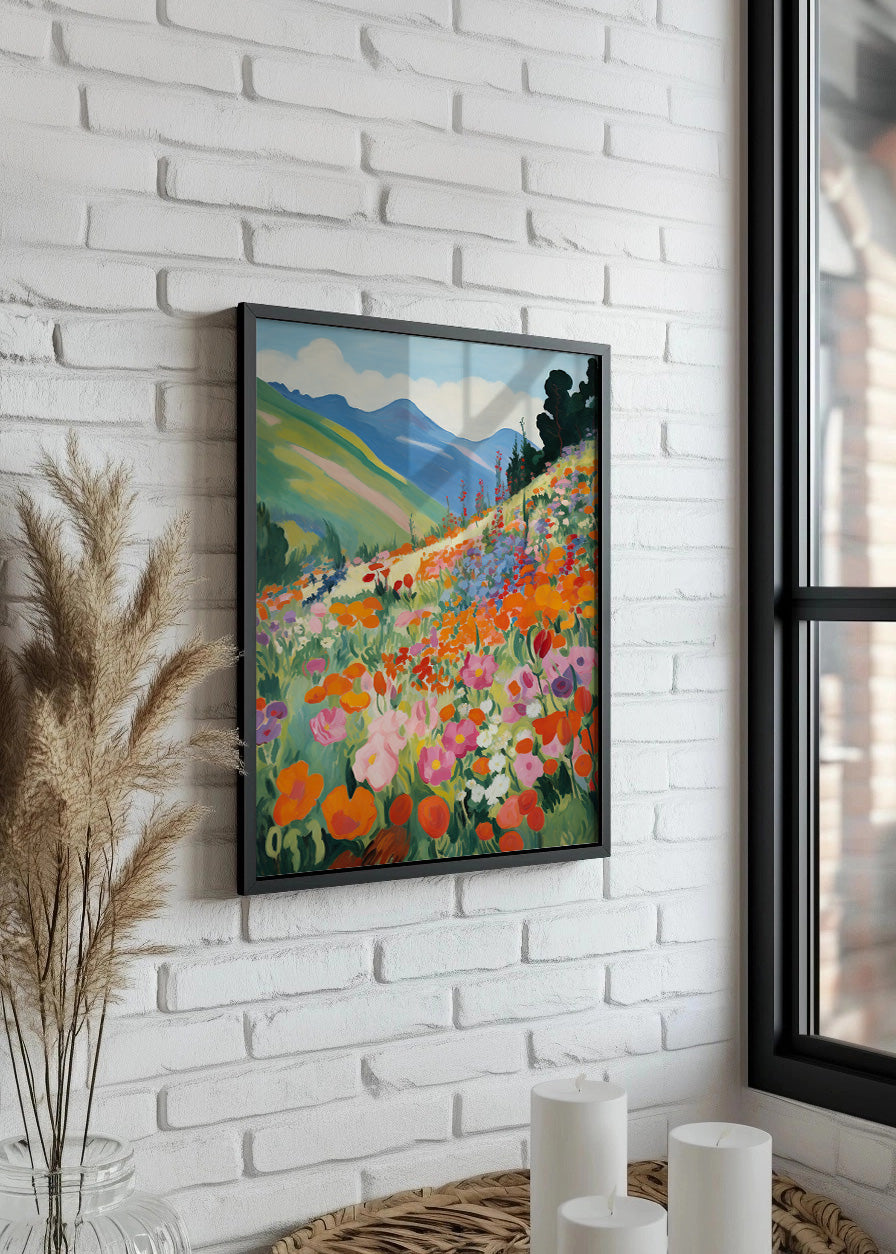 Cuadro Flower hills