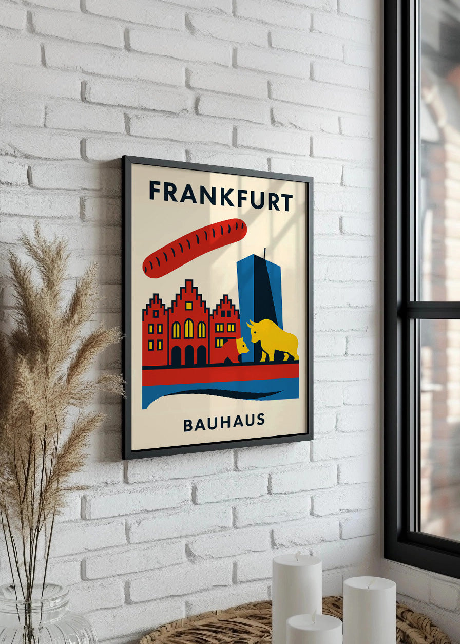 Cuadro Frankfurt Poster Bauhaus