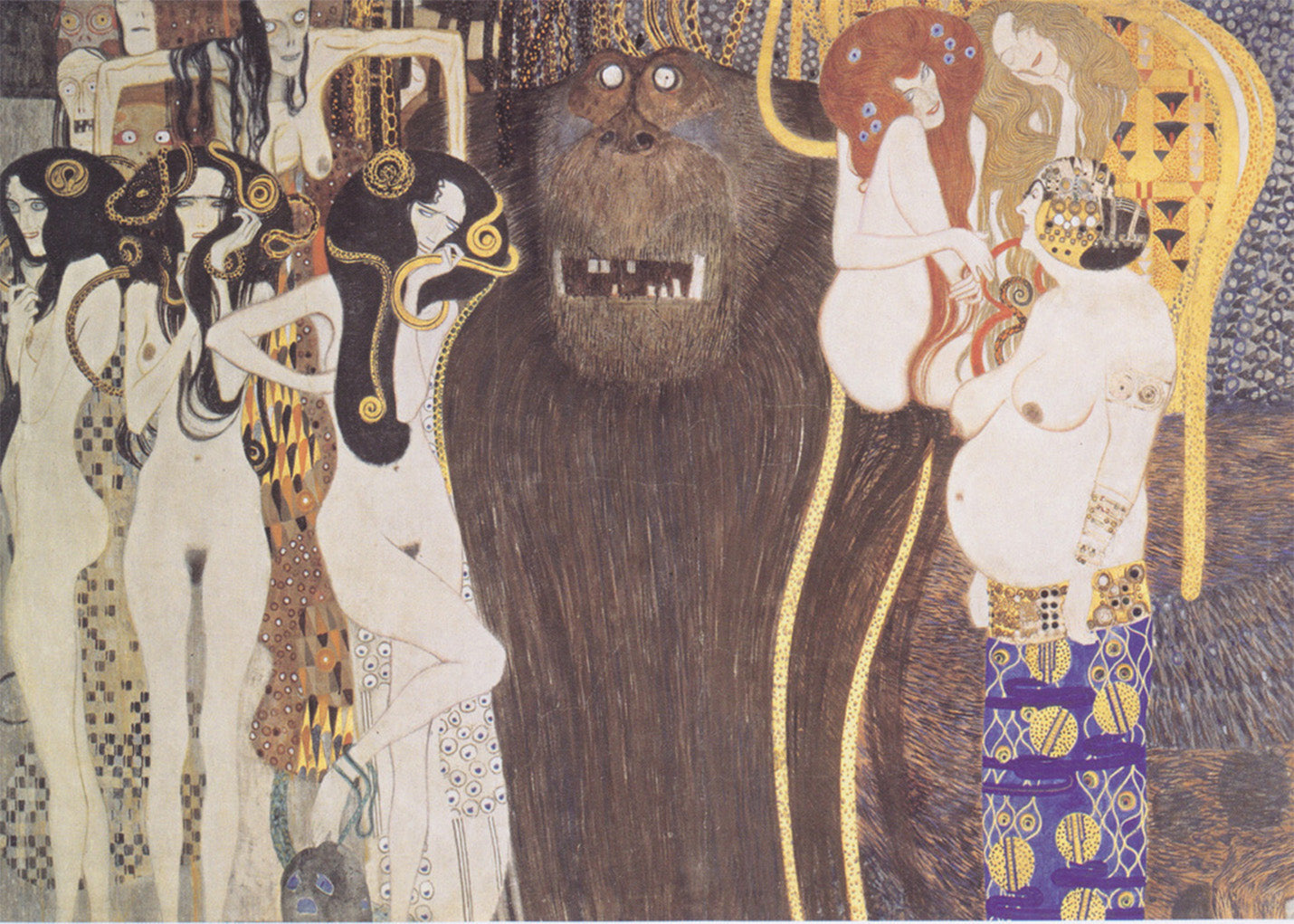 Cuadro Friso de Beethoven (Gustav Klimt)