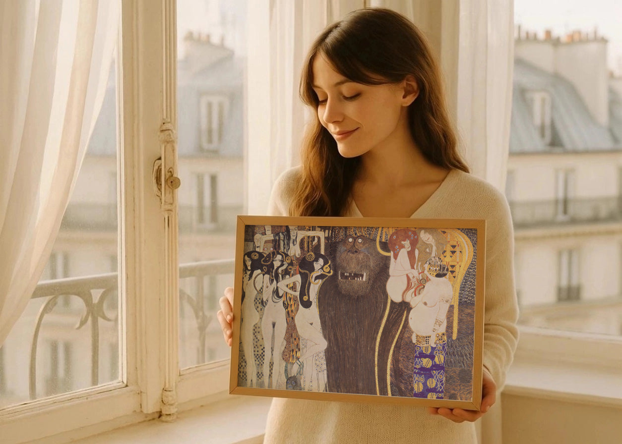 Cuadro Friso de Beethoven (Gustav Klimt)