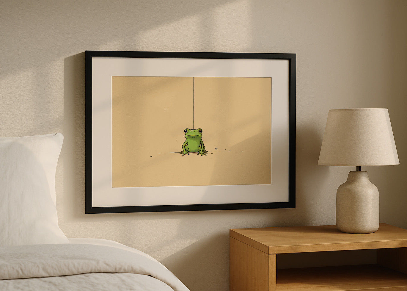 Cuadro Frog puppet