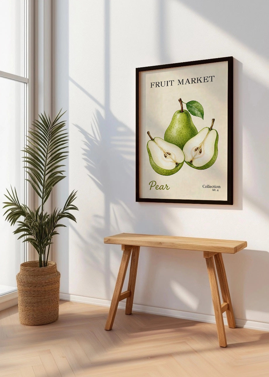 Cuadro Fruit Market N.4 - Peras