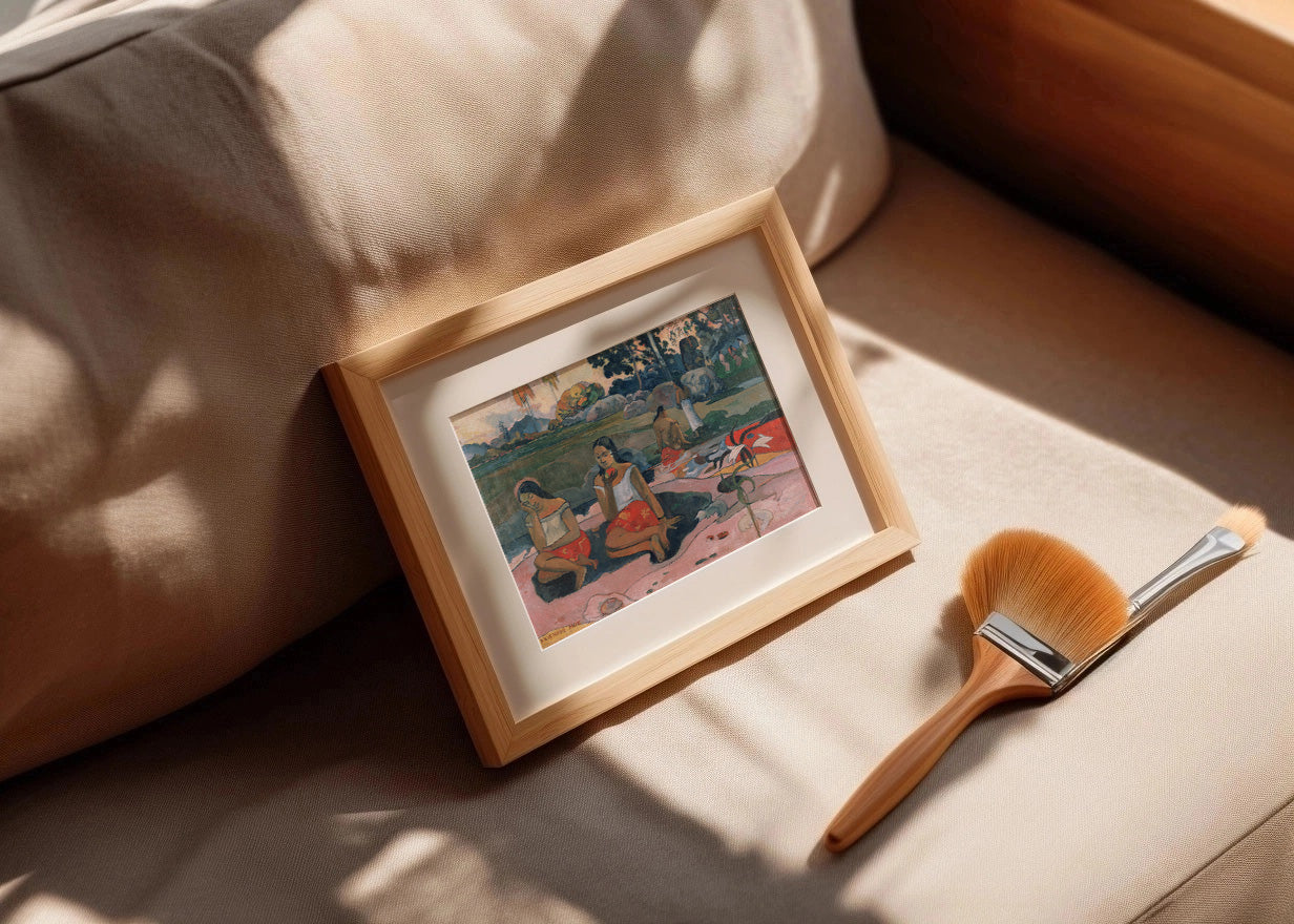 Cuadro Fuente milagrosa (Gauguin)