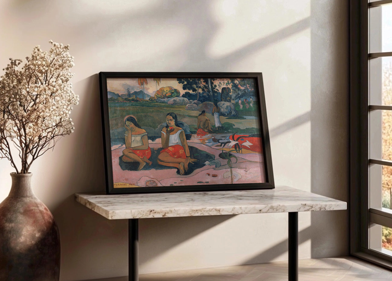 Cuadro Fuente milagrosa (Gauguin)