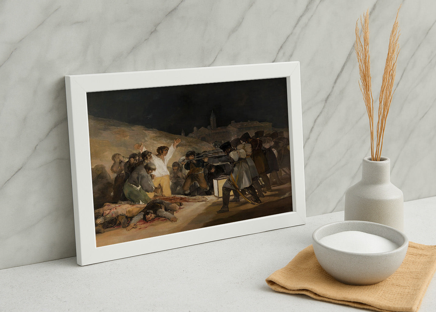 Cuadro Fusilamientois del 3 de mayo de 1808 (Francisco de Goya)