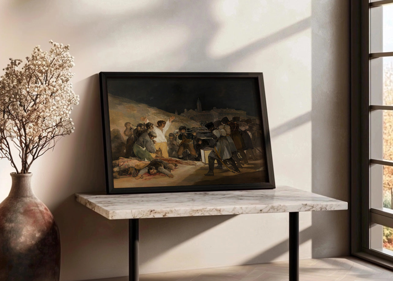 Cuadro Fusilamientois del 3 de mayo de 1808 (Francisco de Goya)
