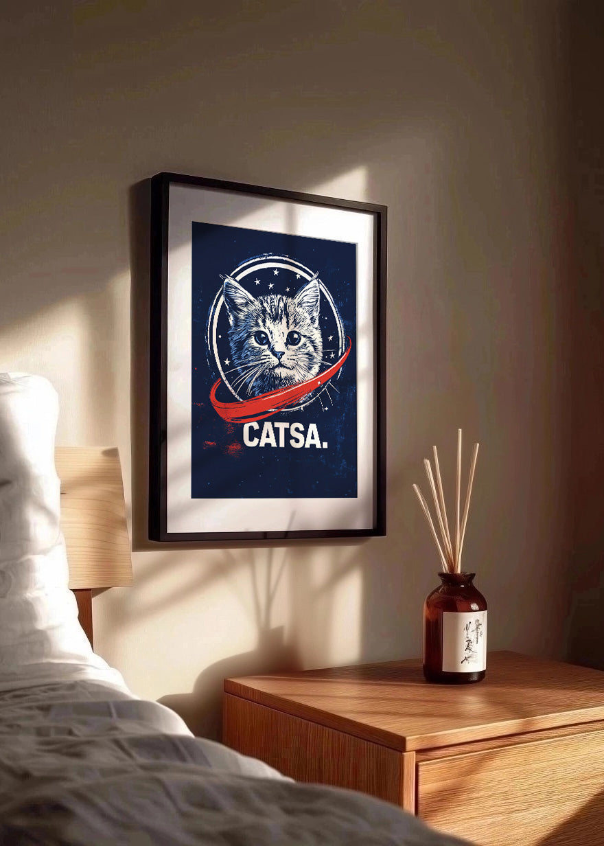 Cuadro Gatito de la NASA