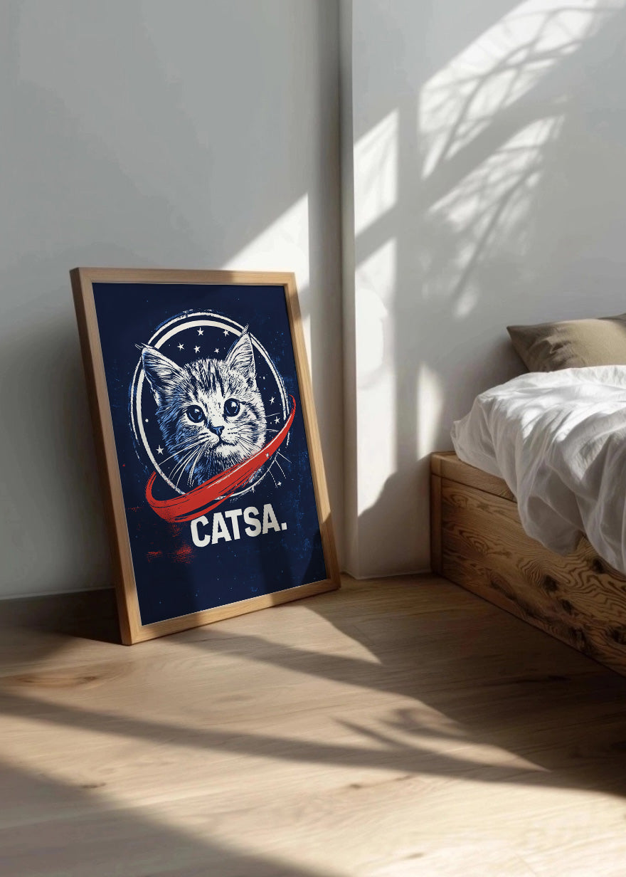Cuadro Gatito de la NASA