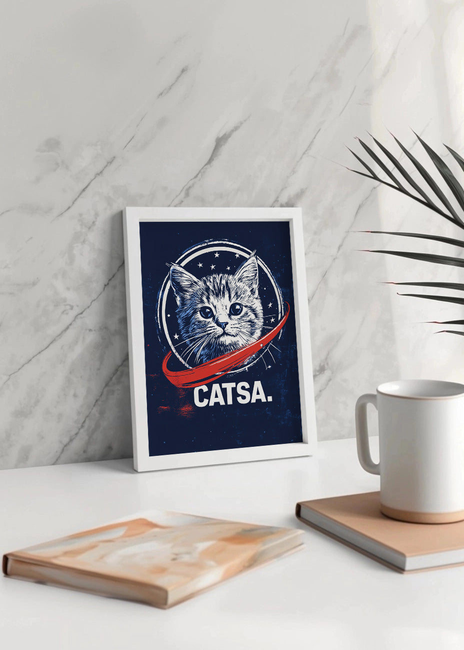 Cuadro Gatito de la NASA
