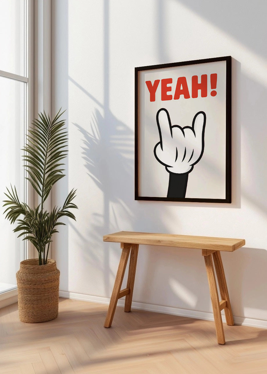 Cuadro Gesto - Yeah