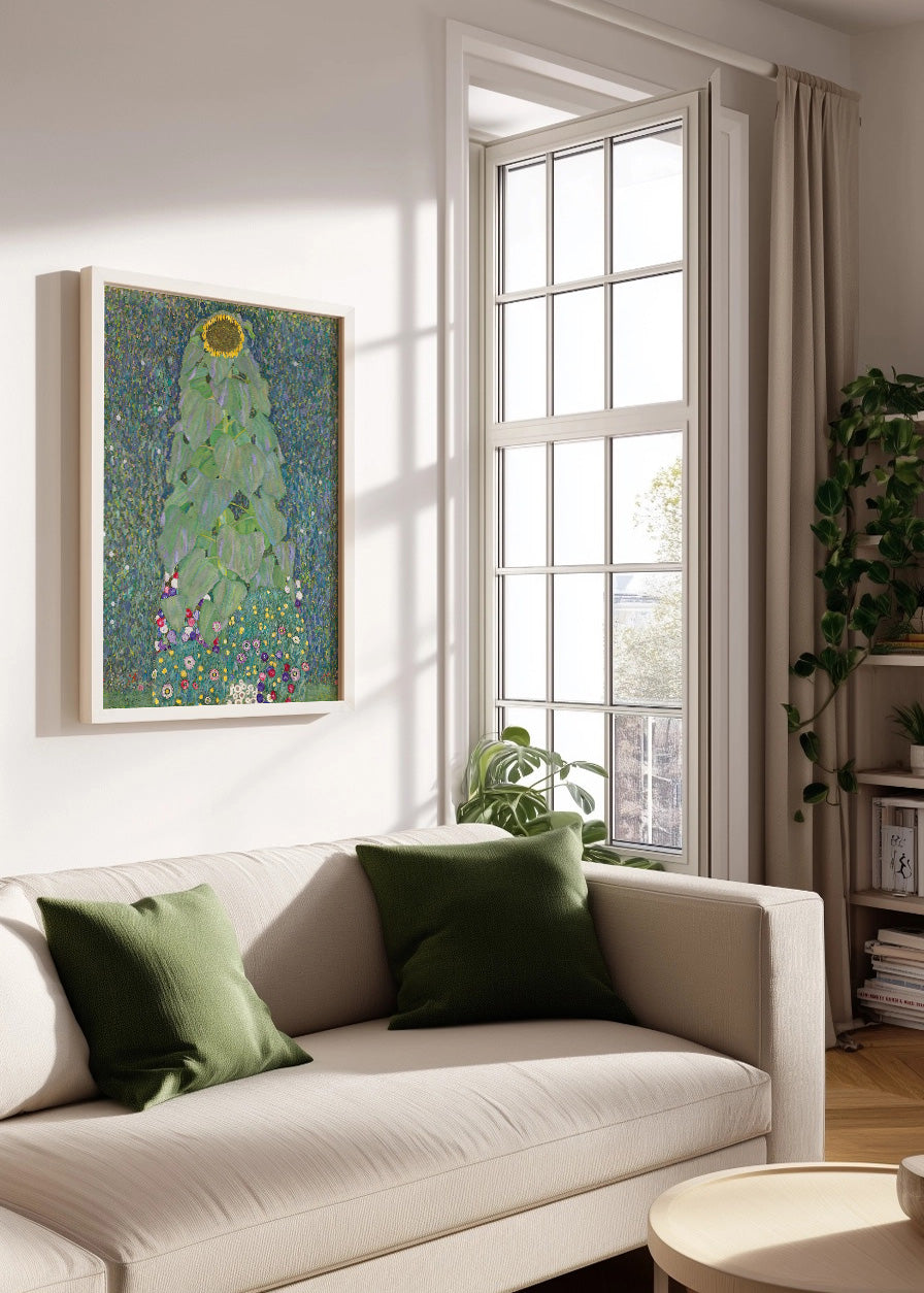 Cuadro Girasoles (Gustav Klimt)