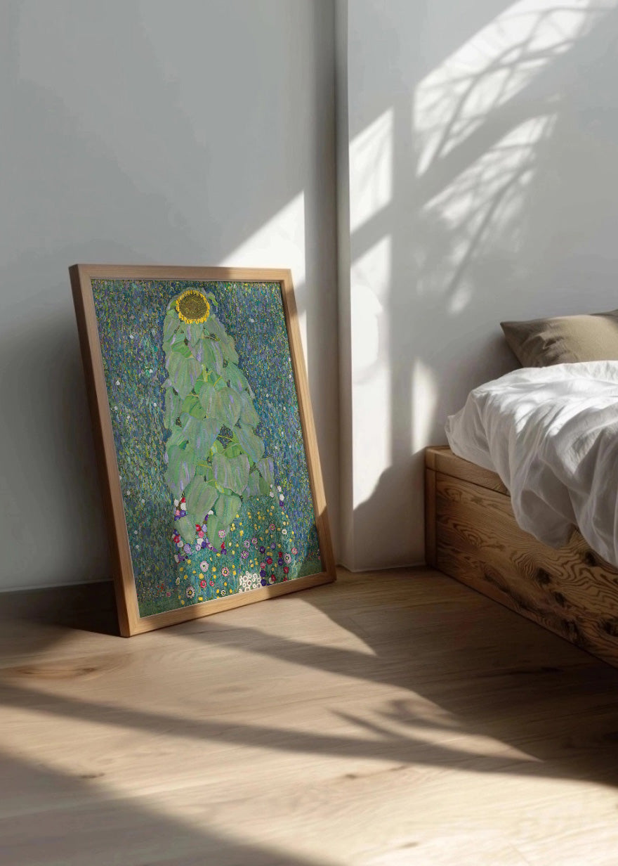 Cuadro Girasoles (Gustav Klimt)