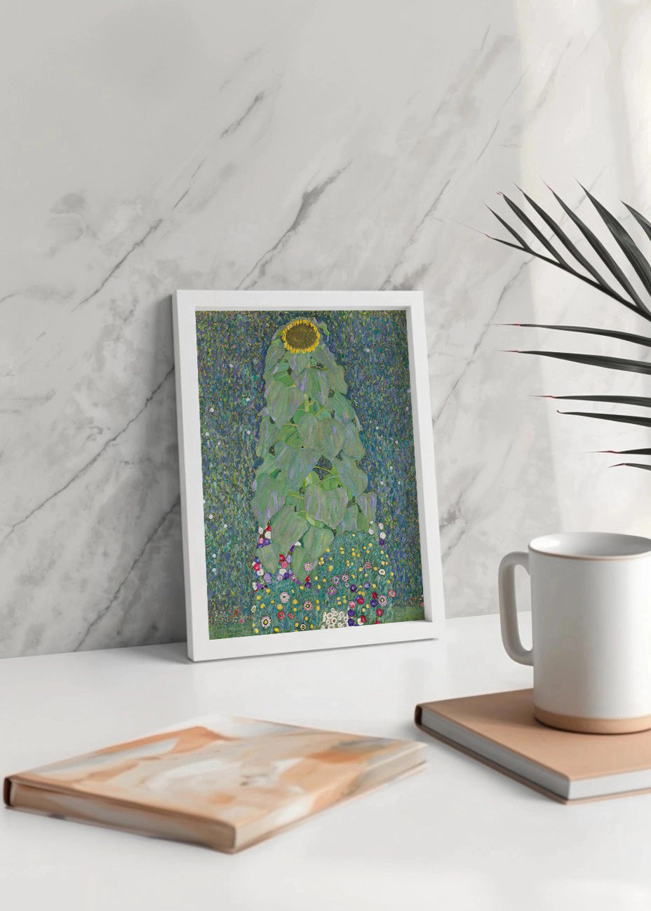 Cuadro Girasoles (Gustav Klimt)