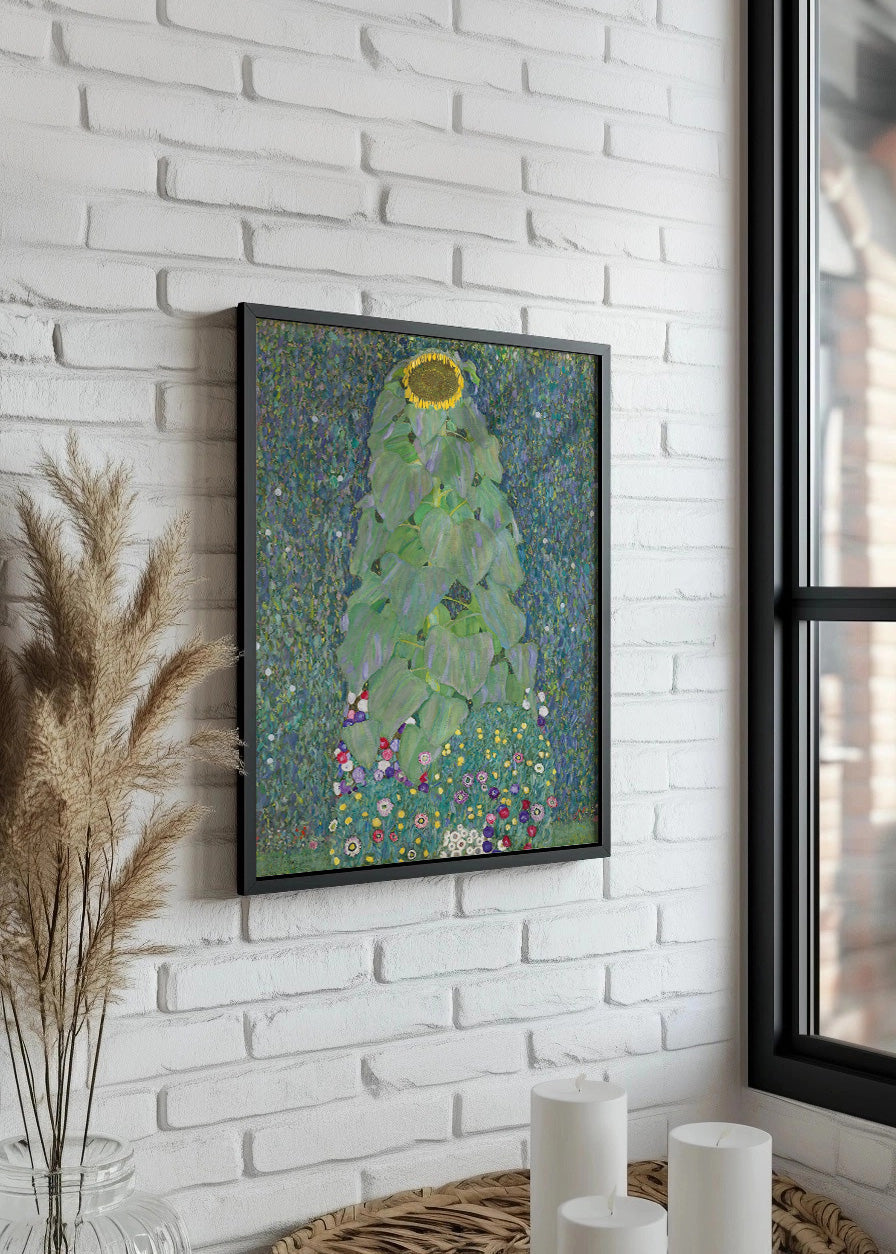 Cuadro Girasoles (Gustav Klimt)