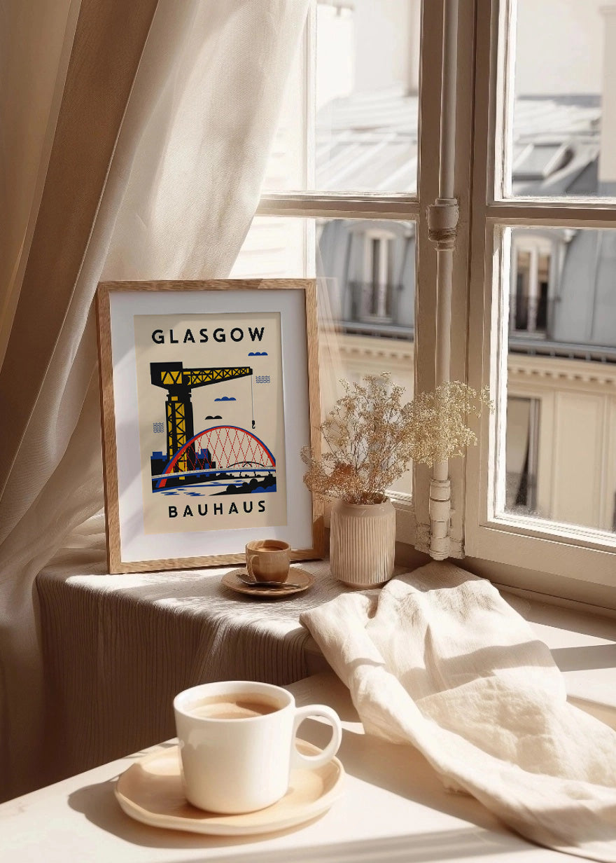 Cuadro Glasgow Poster Bauhaus