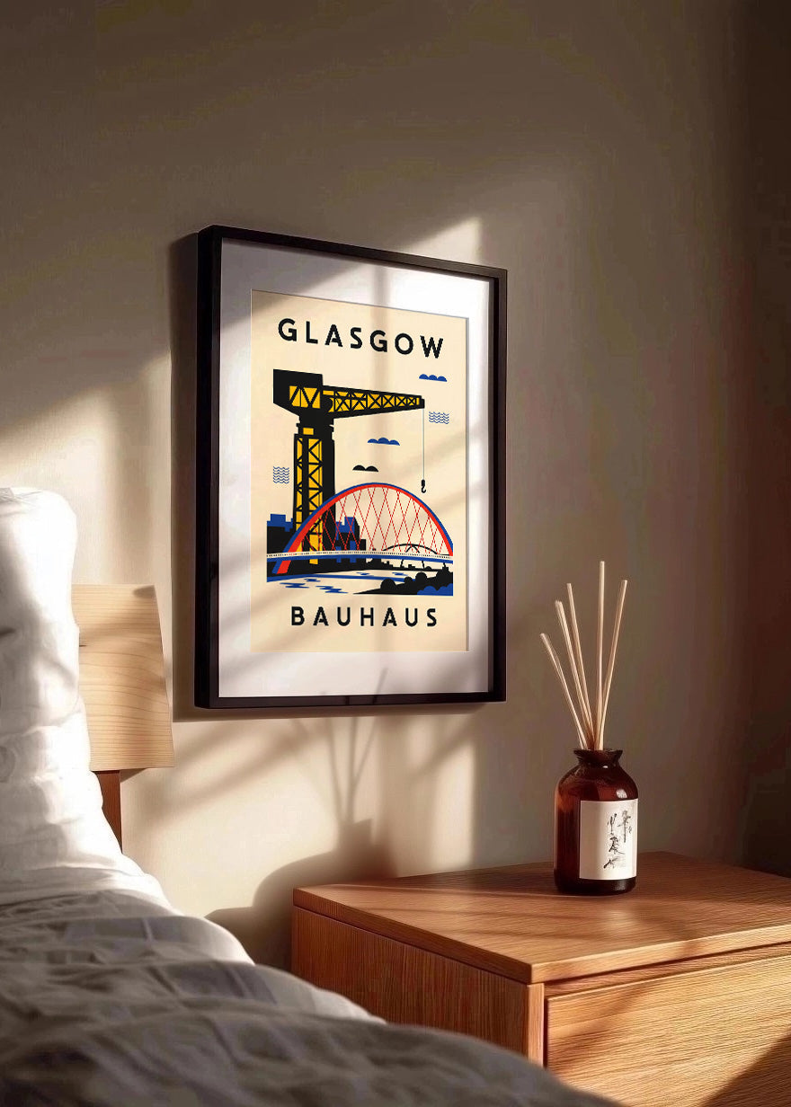 Cuadro Glasgow Poster Bauhaus