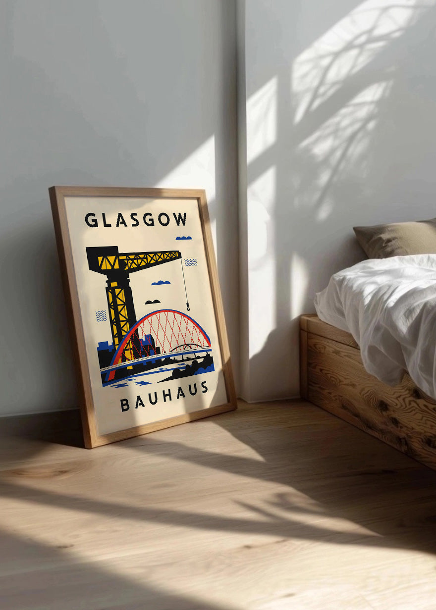 Cuadro Glasgow Poster Bauhaus