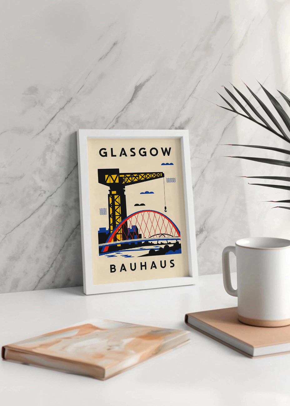 Cuadro Glasgow Poster Bauhaus