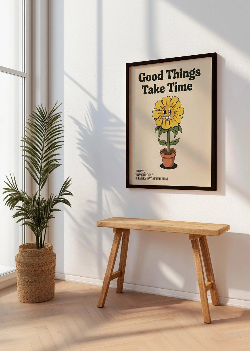 Cuadro Good things take time