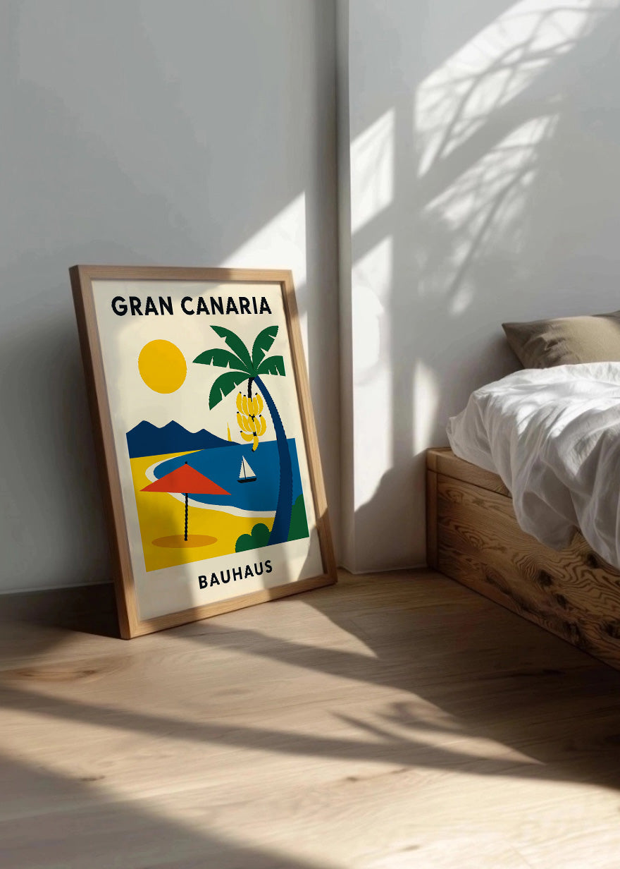 Cuadro Gran Canaria Poster Bauhaus