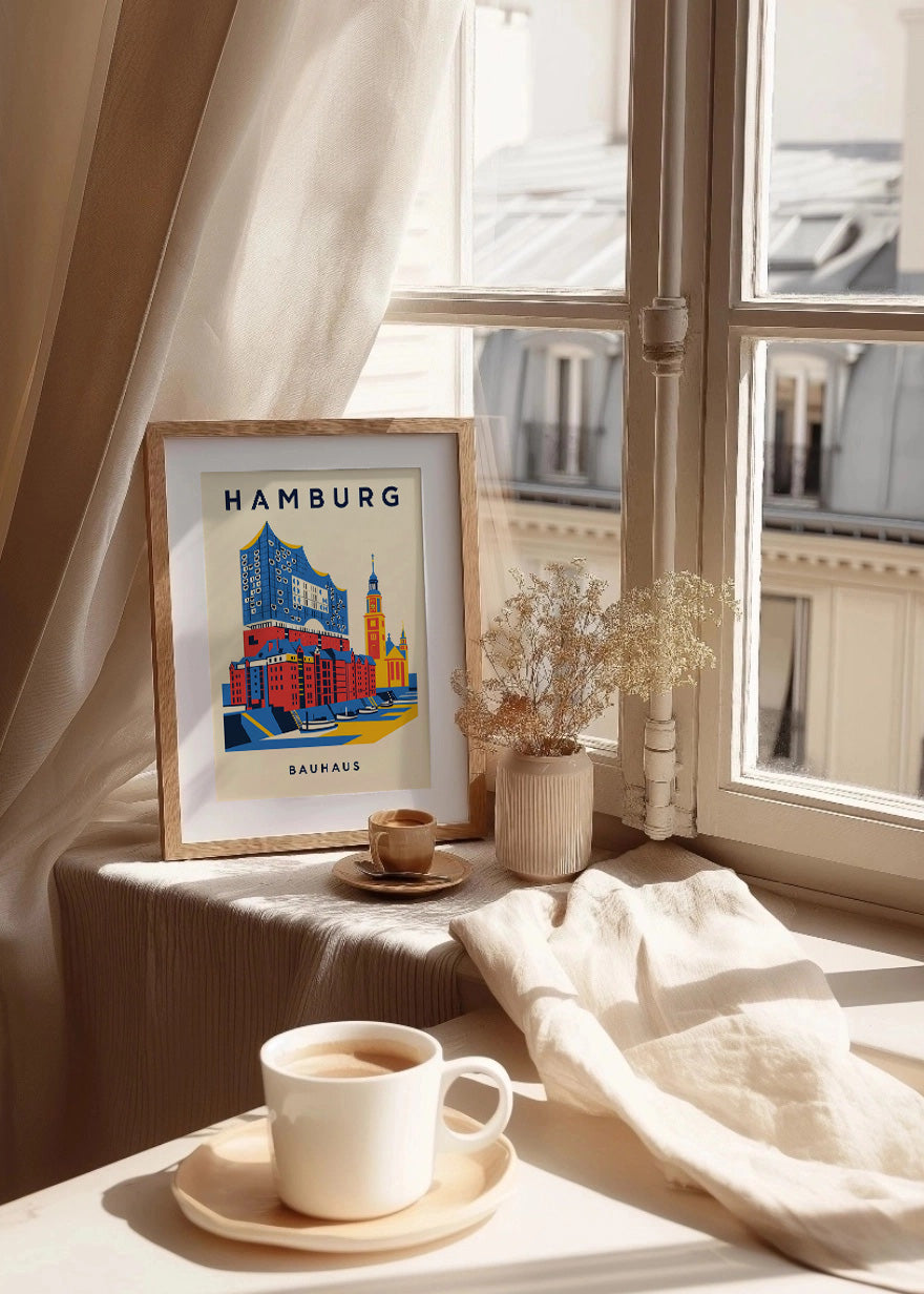 Cuadro Hamburg Poster Bauhaus