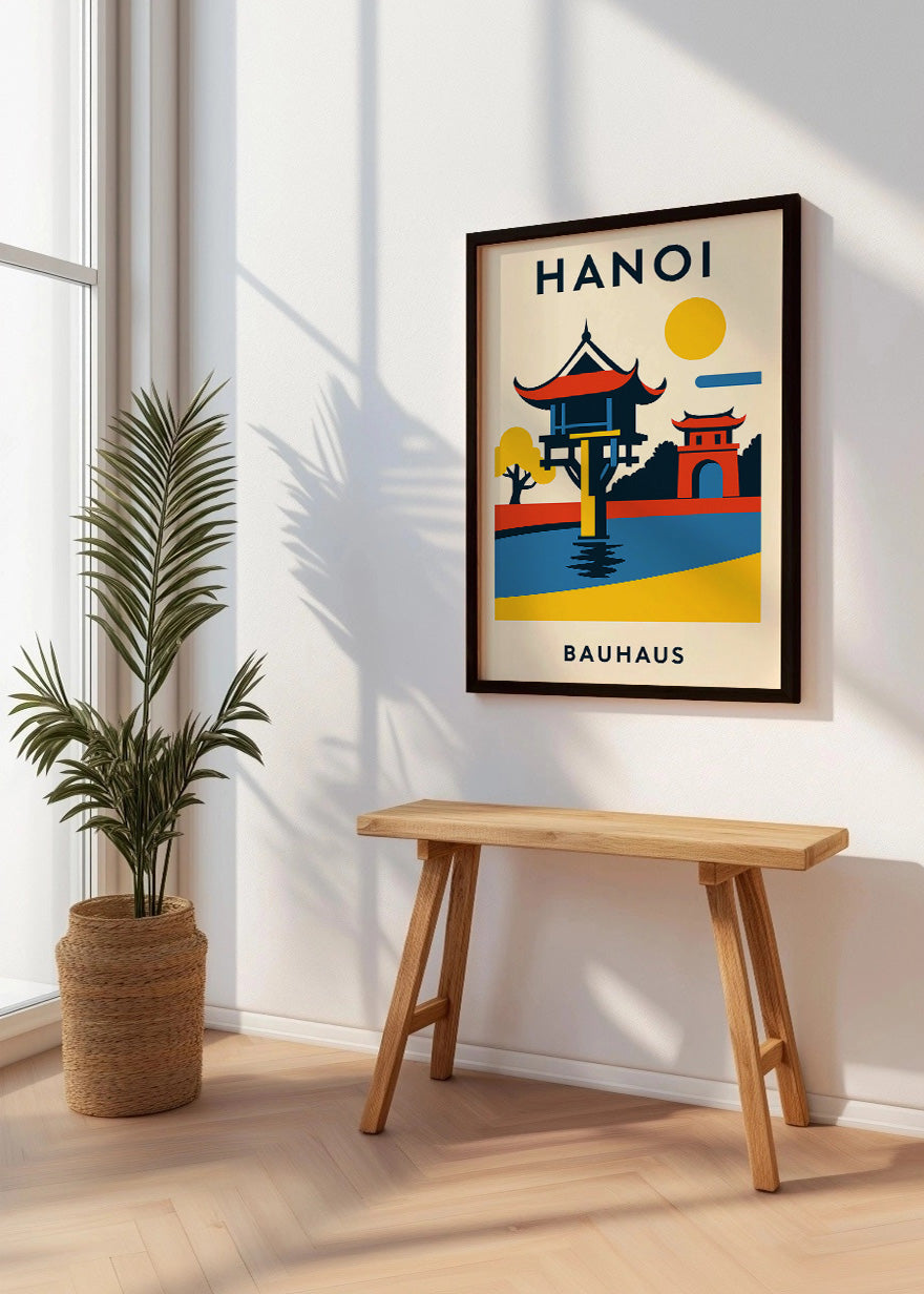 Cuadro Hanoi Poster Bauhaus
