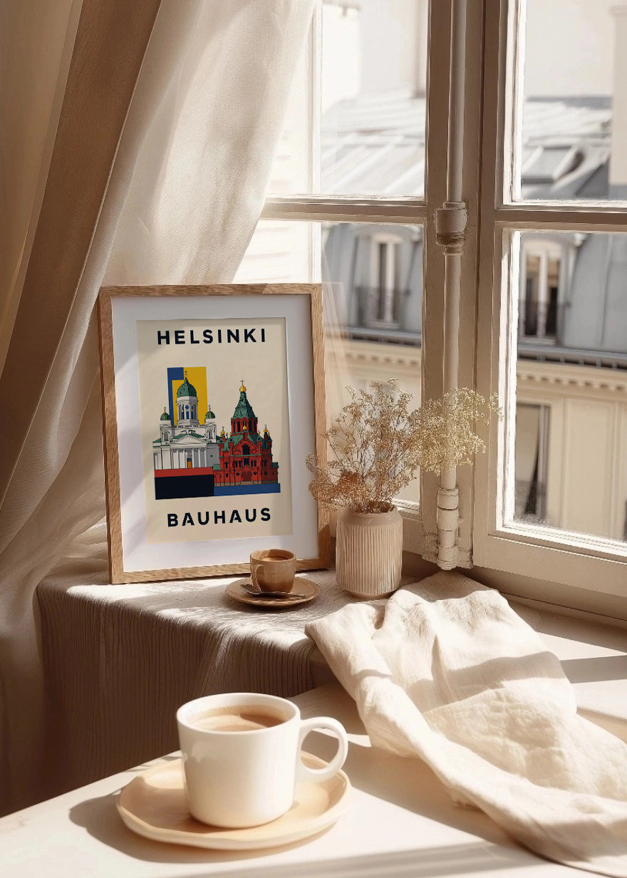Cuadro Helsinki Poster Bauhaus