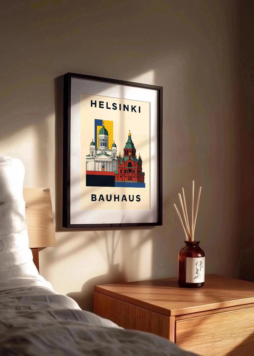 Cuadro Helsinki Poster Bauhaus