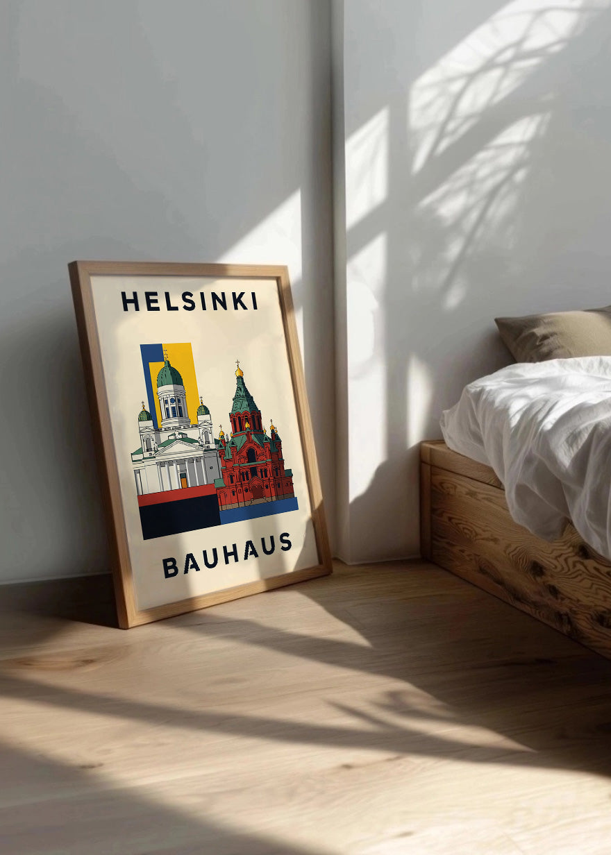 Cuadro Helsinki Poster Bauhaus
