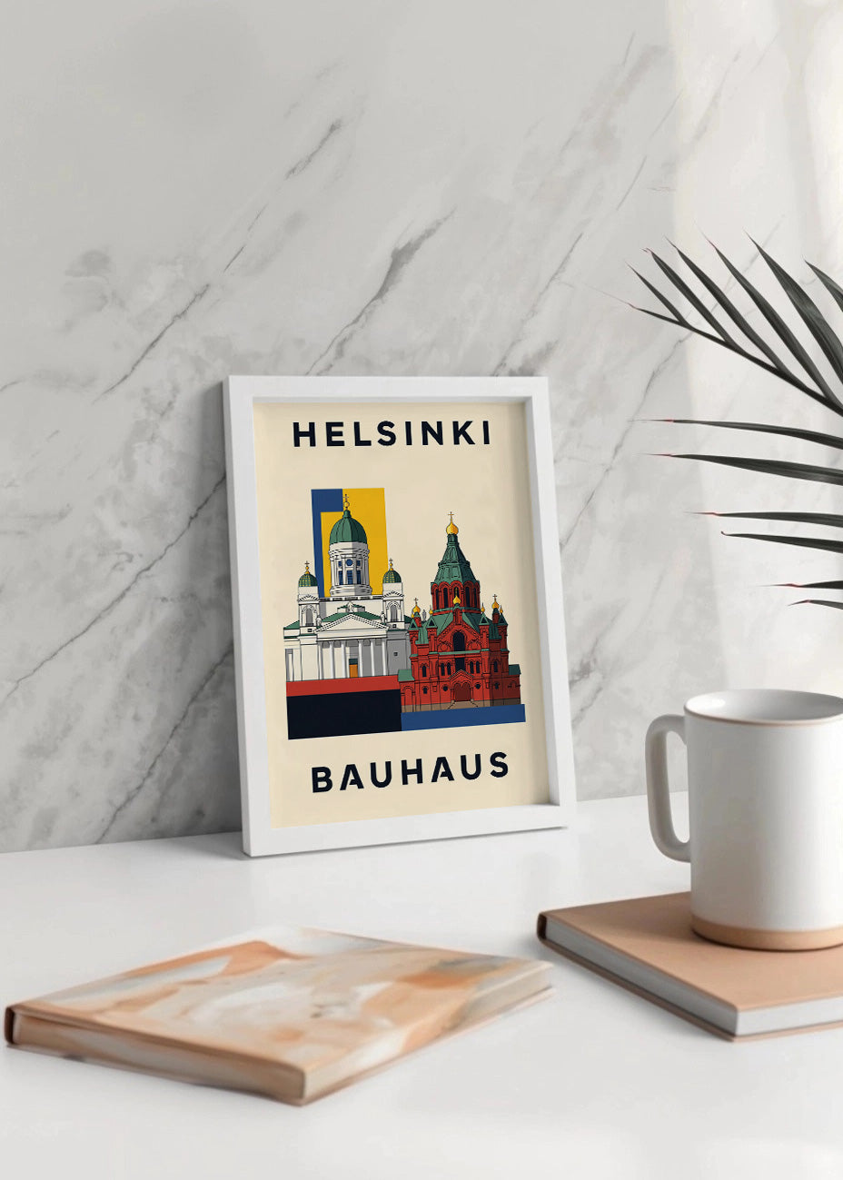 Cuadro Helsinki Poster Bauhaus
