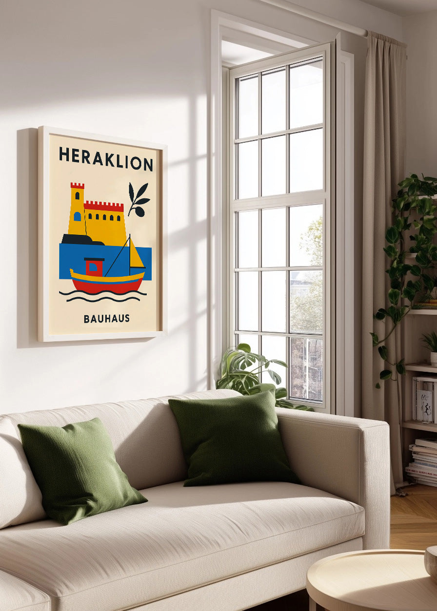 Cuadro Heraklion Poster Bauhaus
