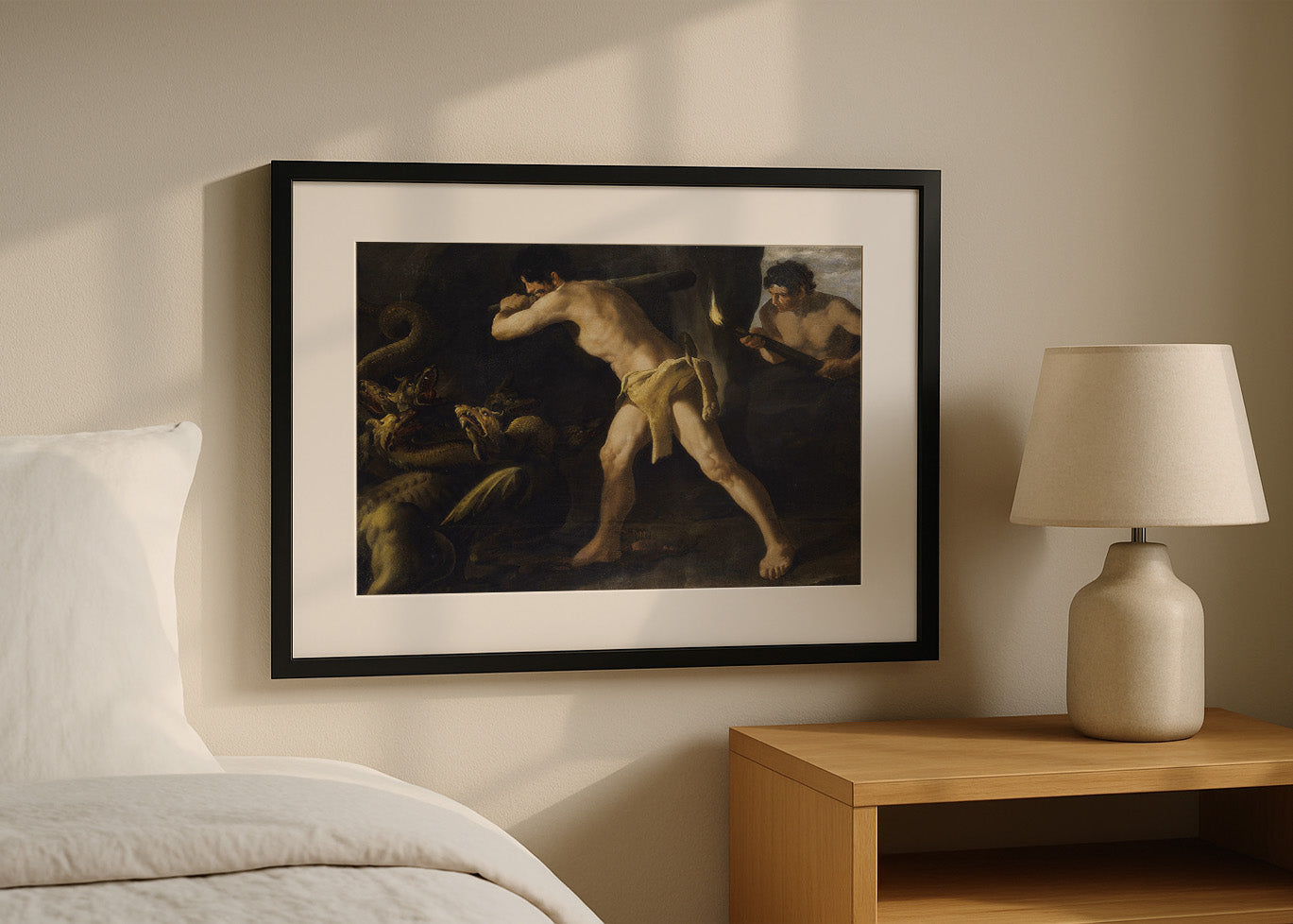 Cuadro Hércules lucha contra la hidra de Lerna (Rubens)