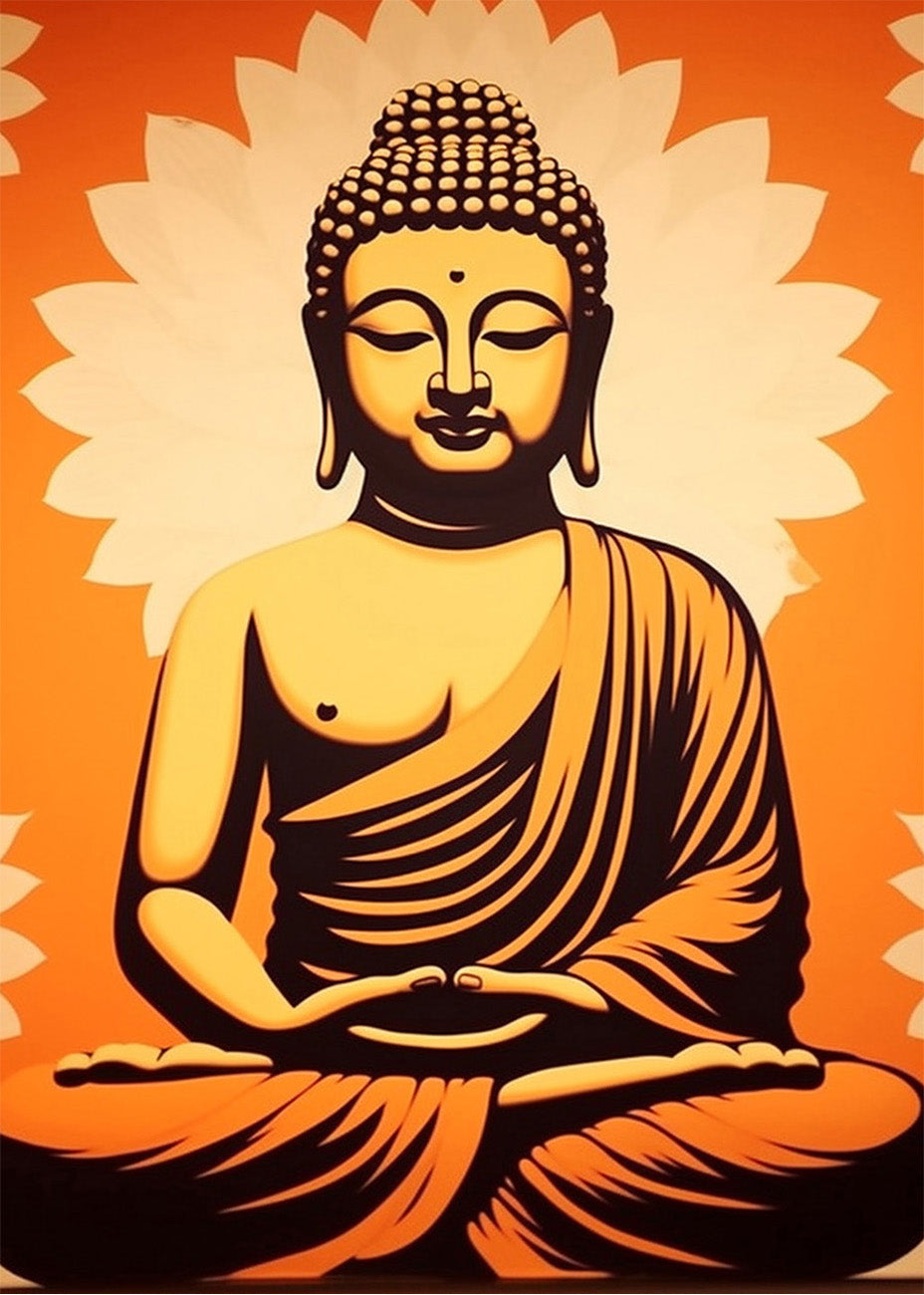 Cuadro Hippie Buddha