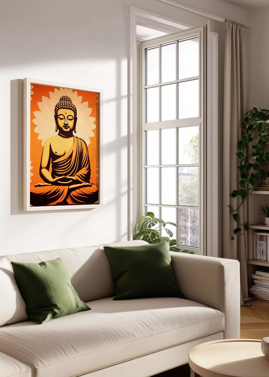 Cuadro Hippie Buddha