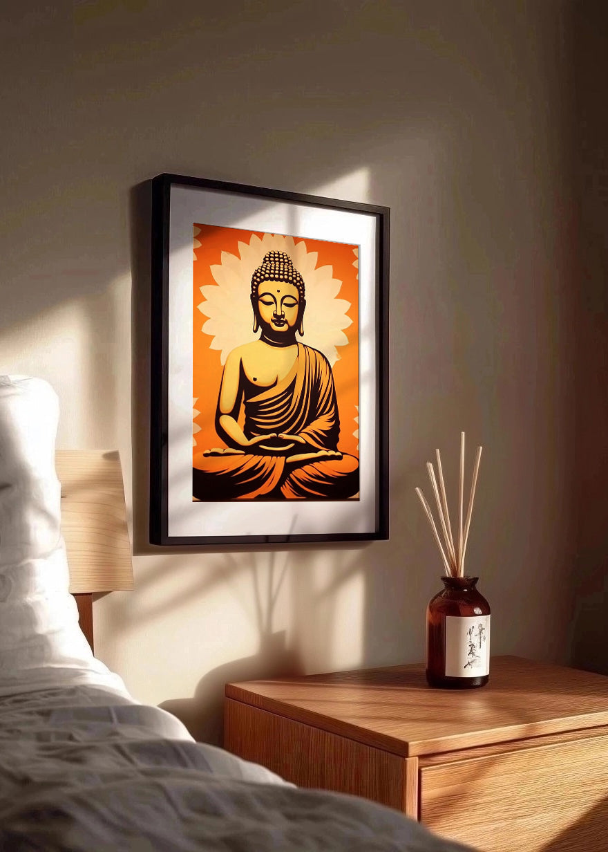 Cuadro Hippie Buddha