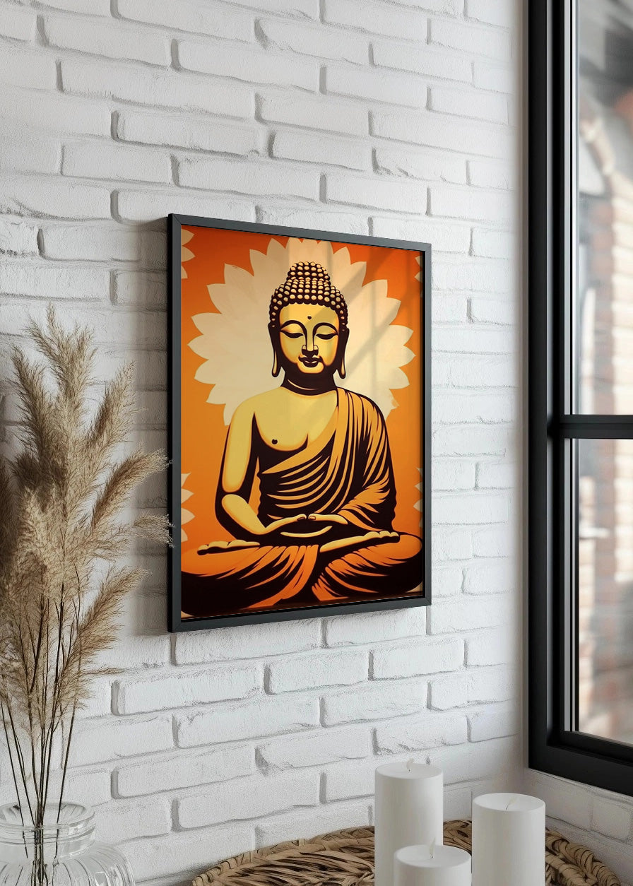 Cuadro Hippie Buddha