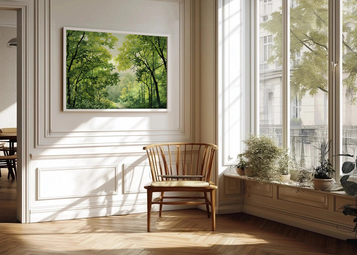 Cuadro Hojas delicadas