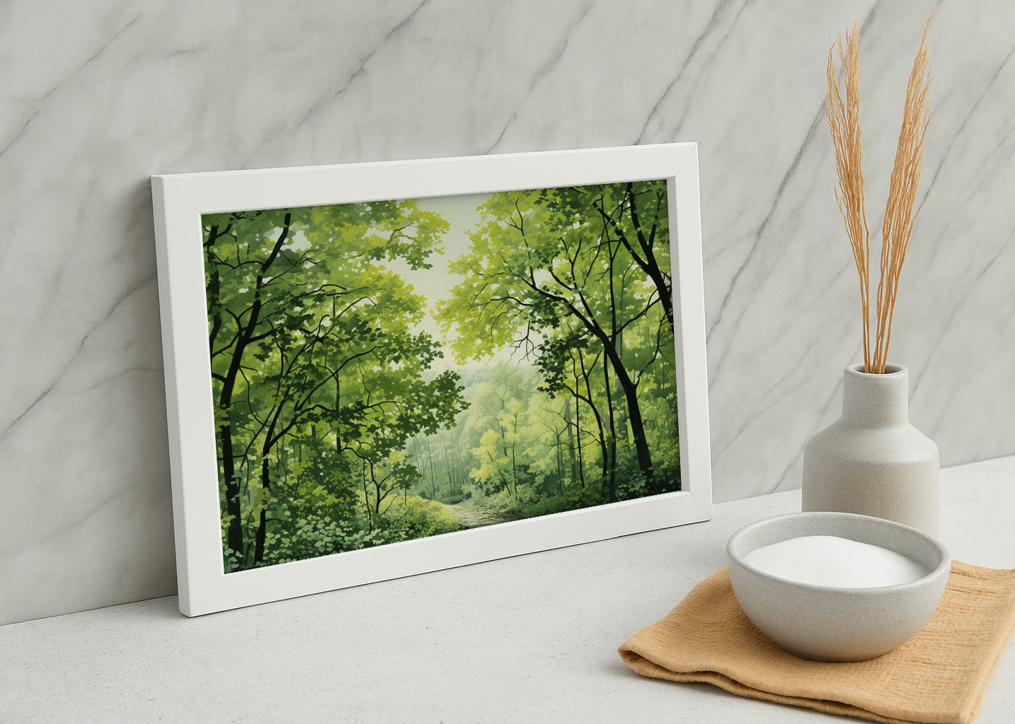 Cuadro Hojas delicadas