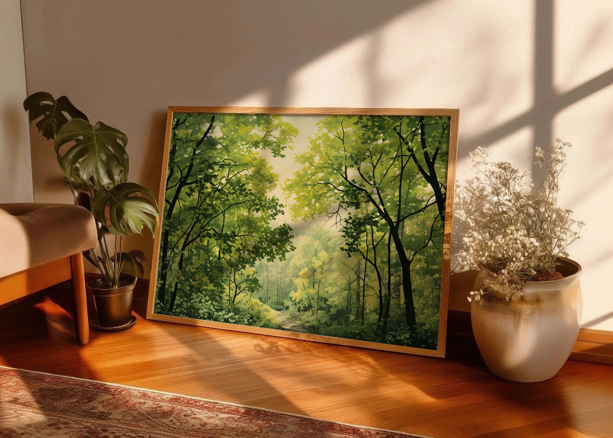 Cuadro Hojas delicadas