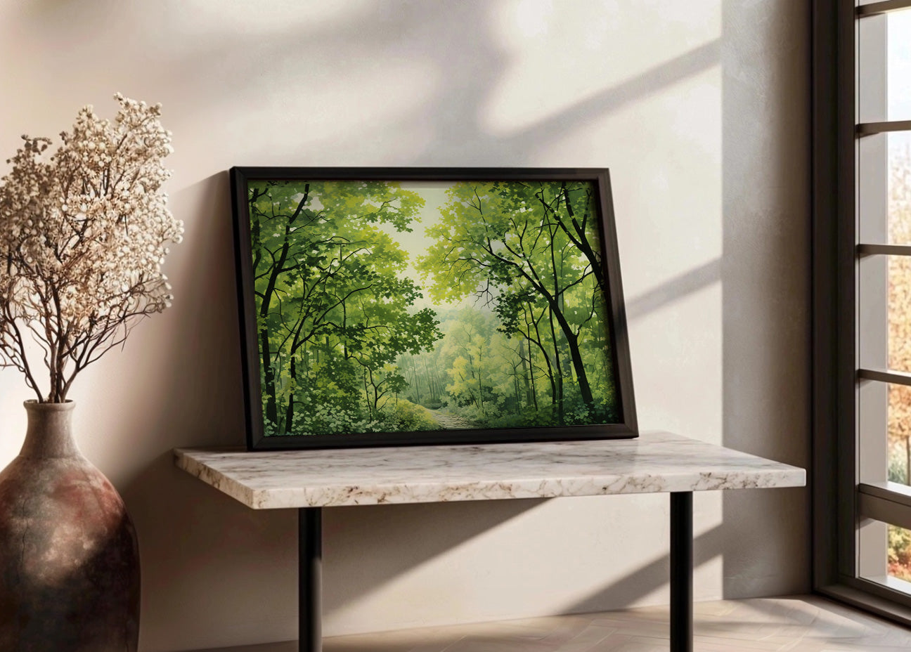 Cuadro Hojas delicadas