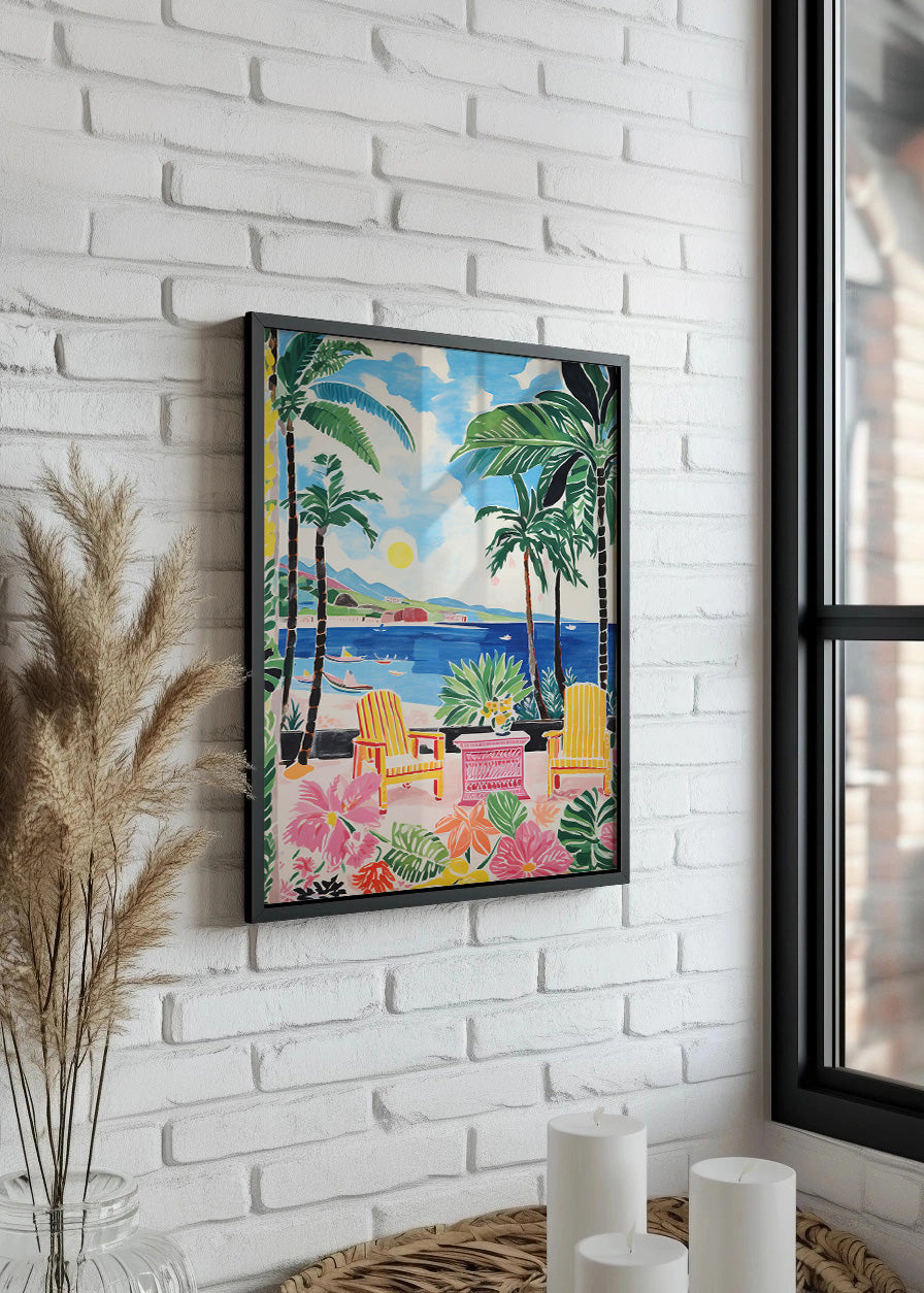 Cuadro Holidays in the beach