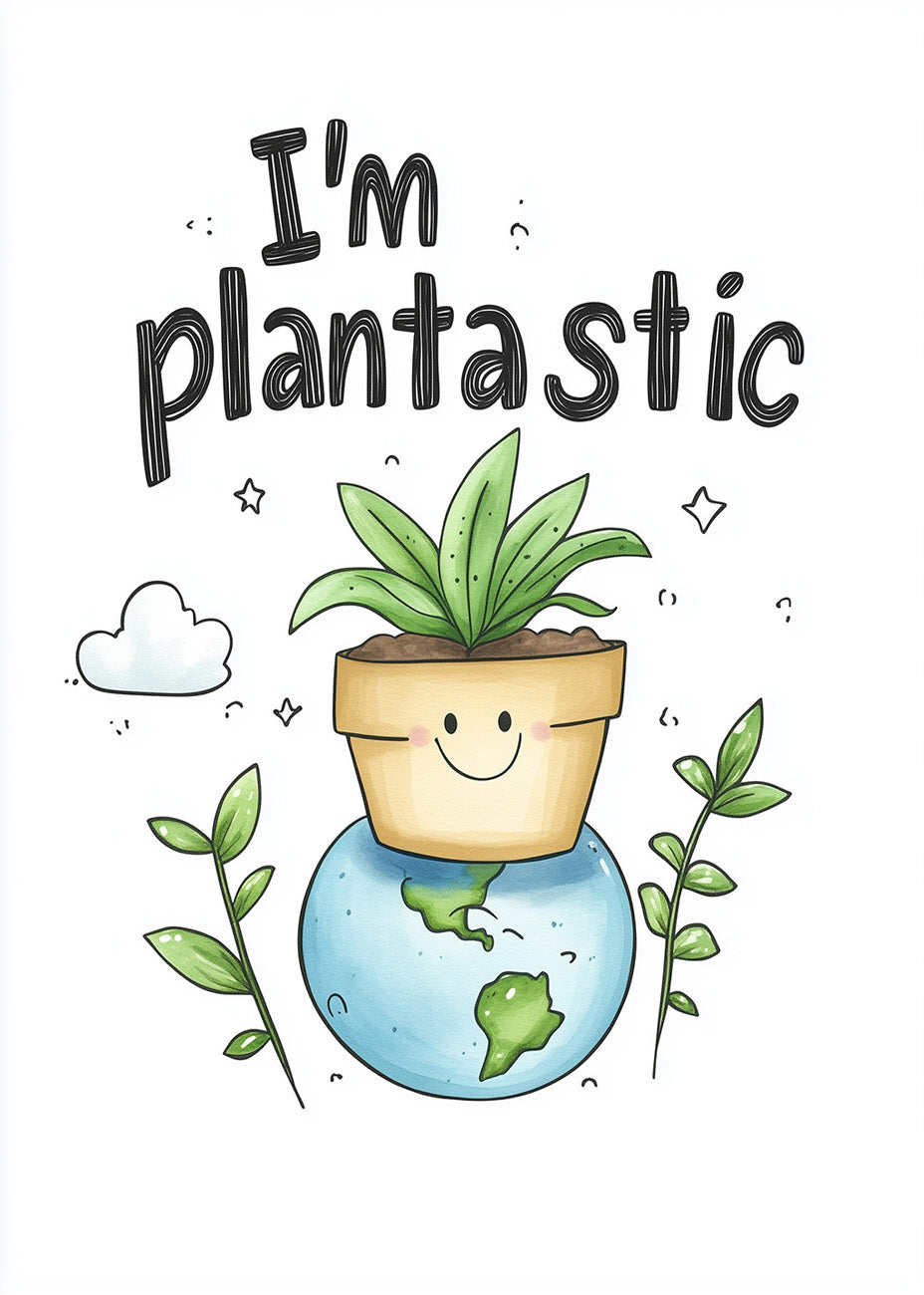 Cuadro I'm plantastic