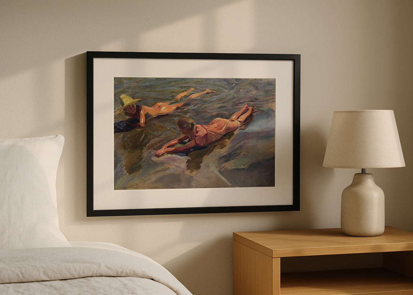 Cuadro Idilio marino (Joaquín Sorolla)