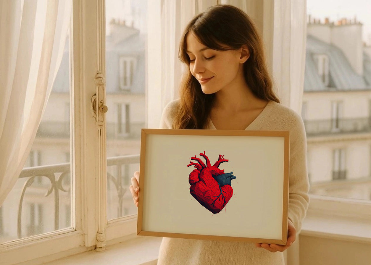 Cuadro Intense heart