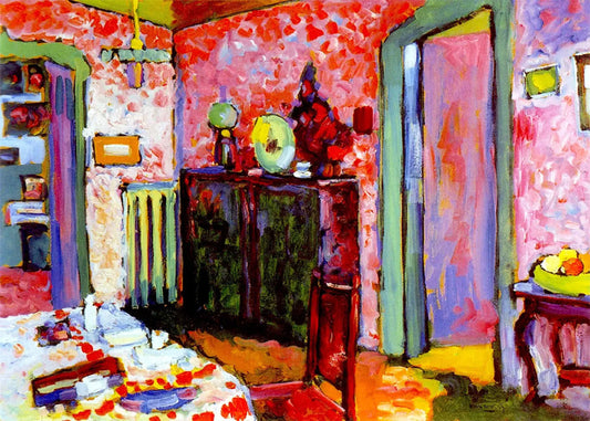Cuadro Interior de mi comedor (Kandinsky)