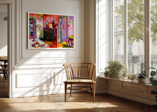 Cuadro Interior de mi comedor (Kandinsky)