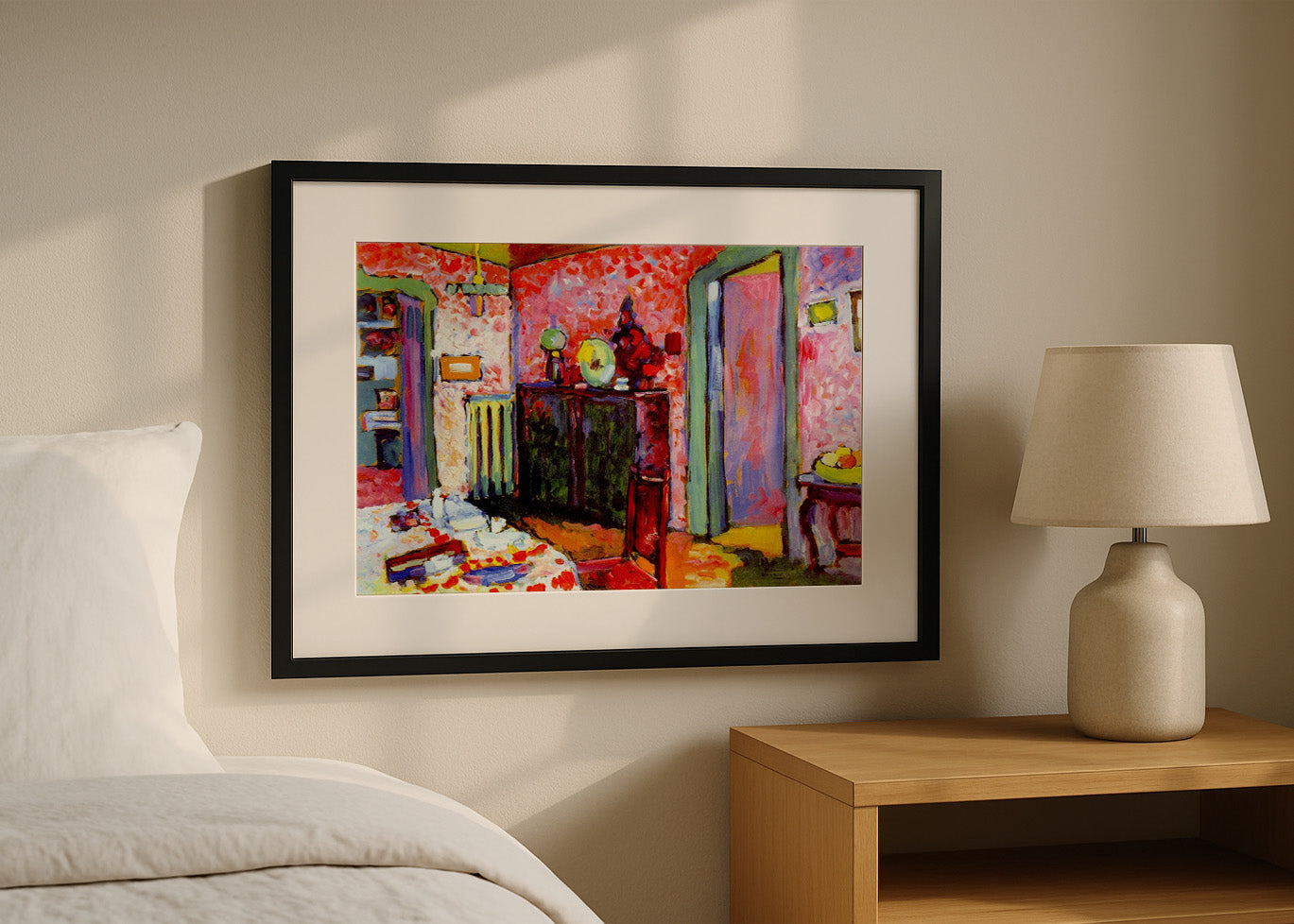 Cuadro Interior de mi comedor (Kandinsky)