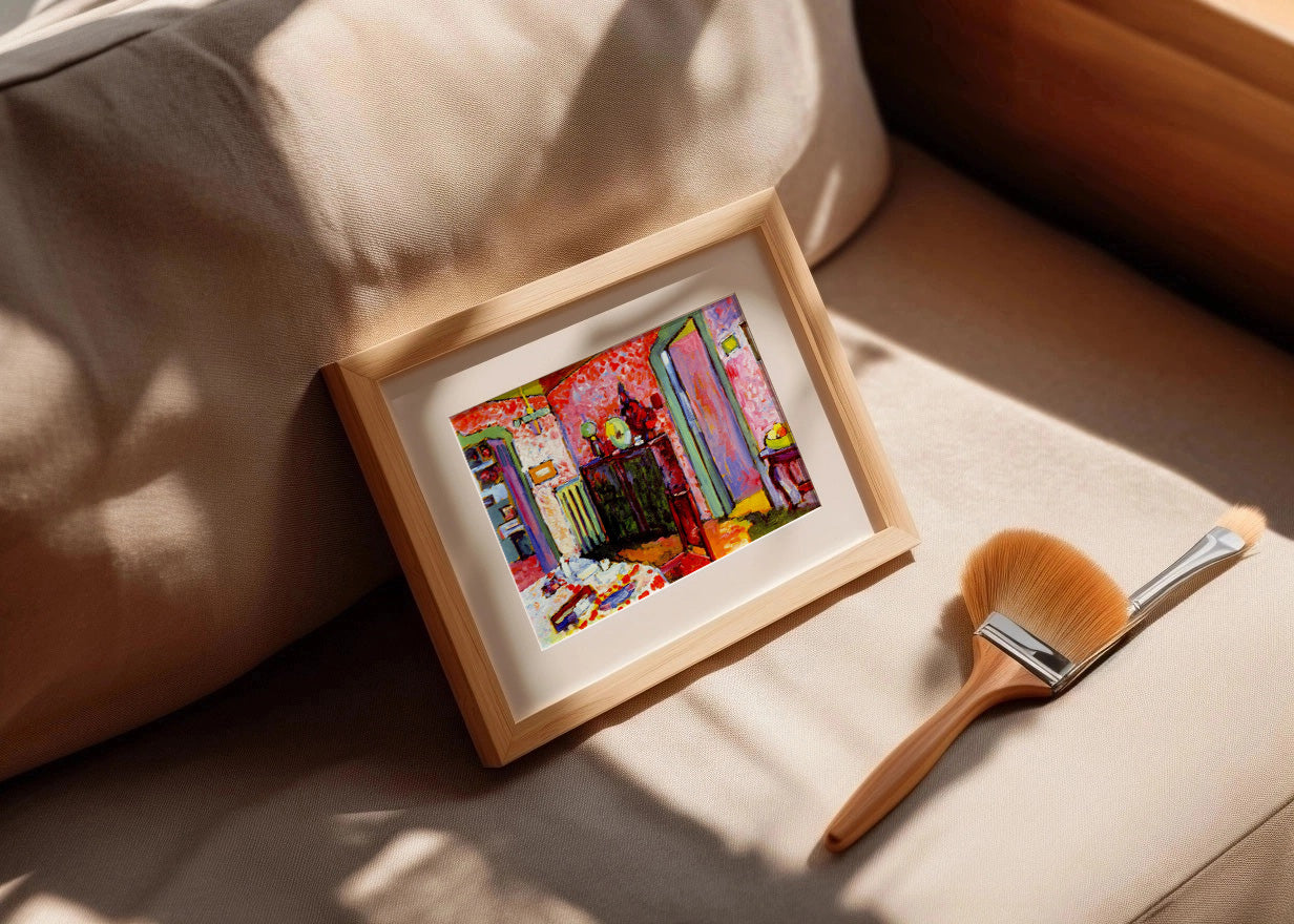 Cuadro Interior de mi comedor (Kandinsky)